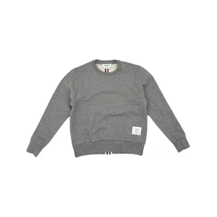 Thom Browne Thom Browne Gray Long Sleeve Sweatshirt for Men Size US S / EU 44-46 / 1 - 2 Thumbnail