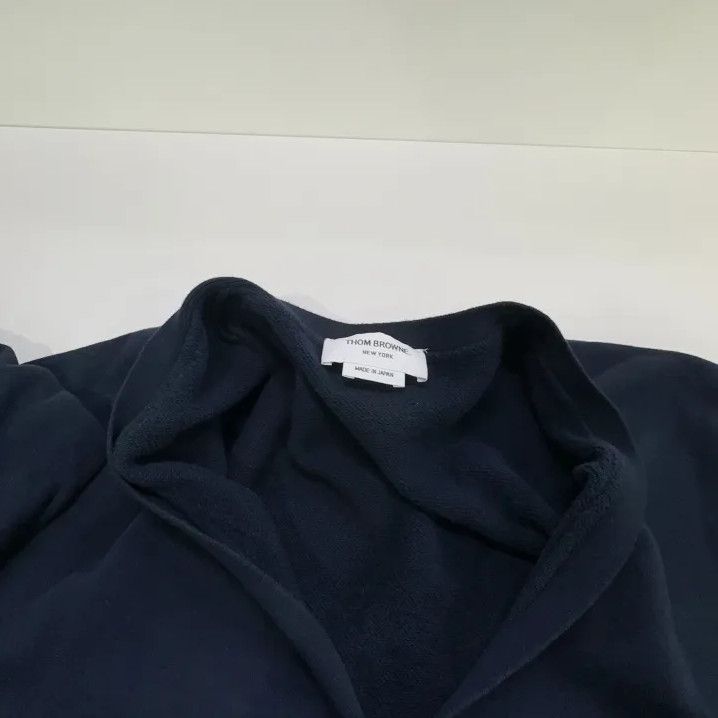 Thom Browne Thom Browne Classic V-Neck Cotton Knit Sweater Size US M / EU 48-50 / 2 - 8 Thumbnail