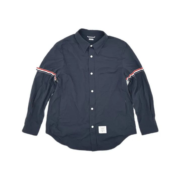 Thom Browne Thom Browne Classic Long Sleeve Button-Up Shirt Size US L / EU 52-54 / 3 - 2 Thumbnail
