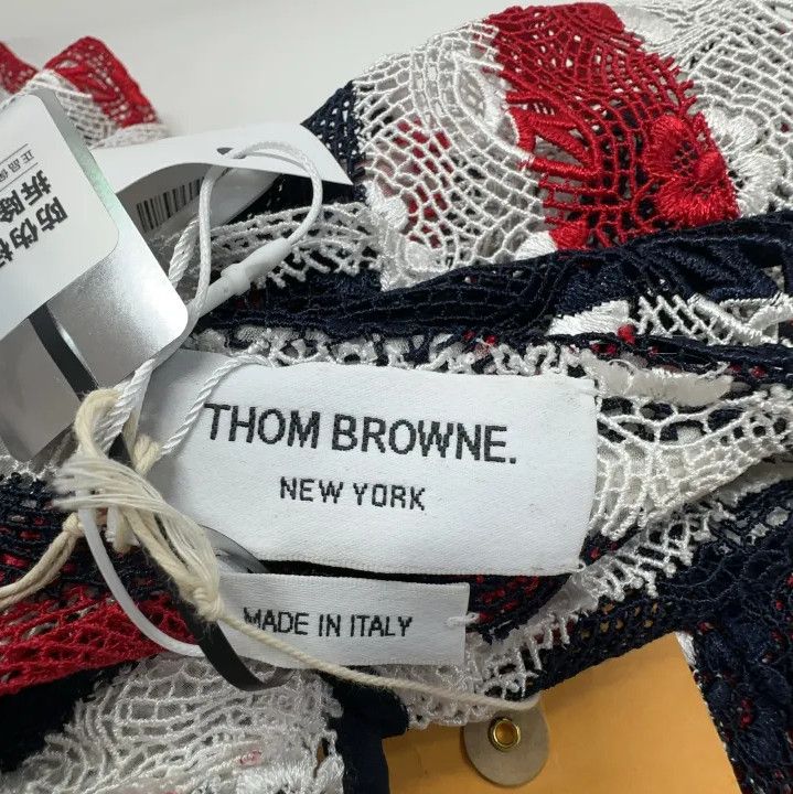 Thom Browne Thom Browne Stylish Striped Knit Shirt Size US M / EU 48-50 / 2 - 4 Thumbnail