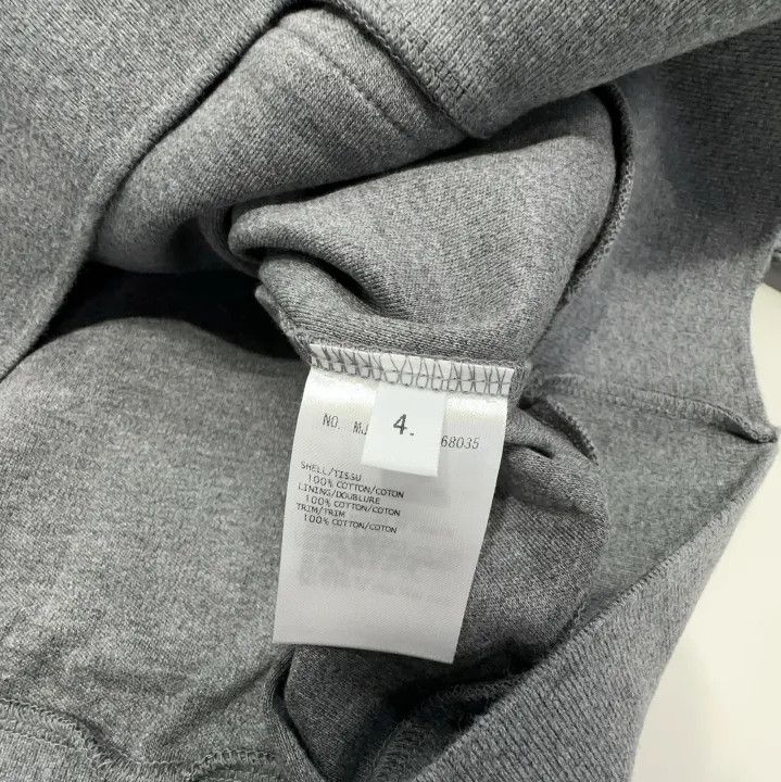 Thom Browne Thom Browne Gray Striped Hooded Sweatshirt for Men Size US M / EU 48-50 / 2 - 4 Thumbnail