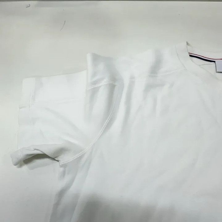 Thom Browne Thom Browne White Crewneck Short Sleeve T-Shirt Size US S / EU 44-46 / 1 - 12 Thumbnail