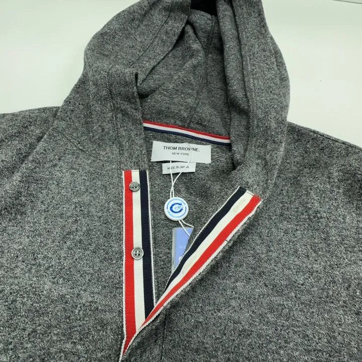 Thom Browne Thom Browne Stylish Casual Gray Hoodie Size US M / EU 48-50 / 2 - 6 Thumbnail