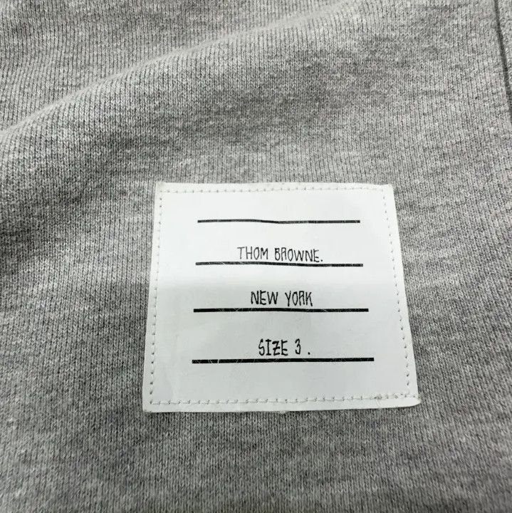 Thom Browne Thom Browne Gray Long Sleeve Sweatshirt Size US M / EU 48-50 / 2 - 4 Thumbnail