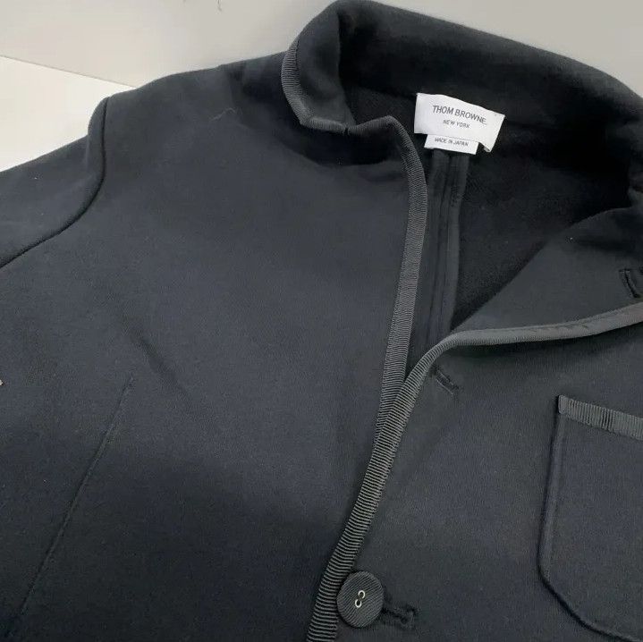 Thom Browne Thom Browne Classic Black Casual Blazer Size US M / EU 48-50 / 2 - 7 Thumbnail