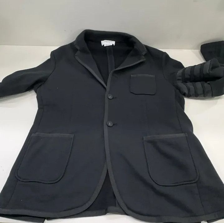 Thom Browne Thom Browne Classic Black Casual Blazer Size US M / EU 48-50 / 2 - 9 Thumbnail