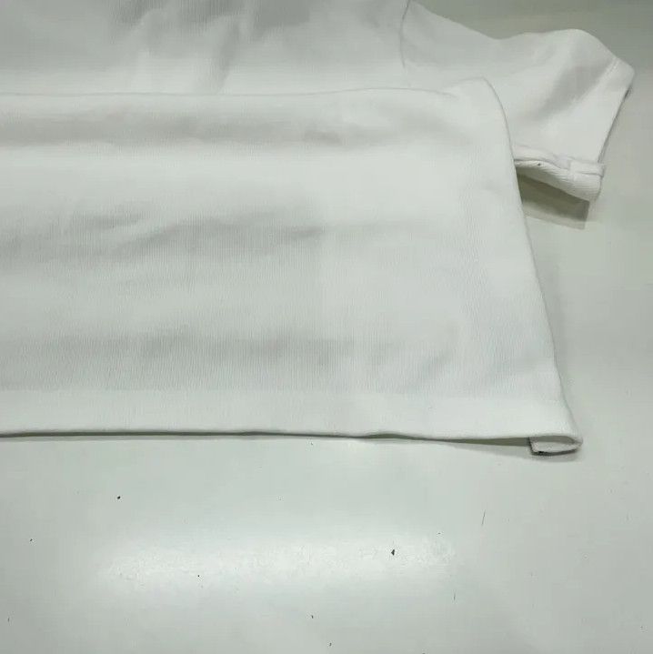 Thom Browne Thom Browne White Short Sleeve Polo Shirt Size US S / EU 44-46 / 1 - 10 Thumbnail