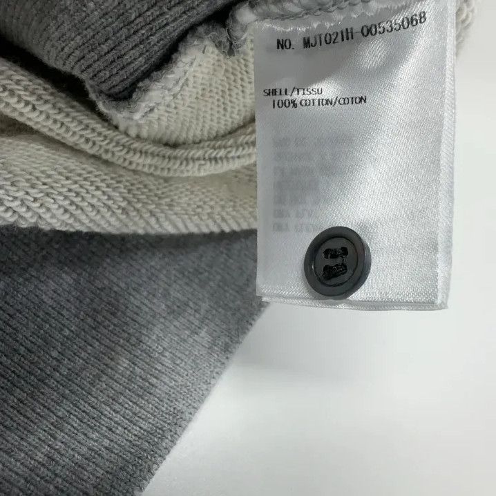 Thom Browne Thom Browne Gray Classic Striped Sweatshirt Size US M / EU 48-50 / 2 - 5 Thumbnail