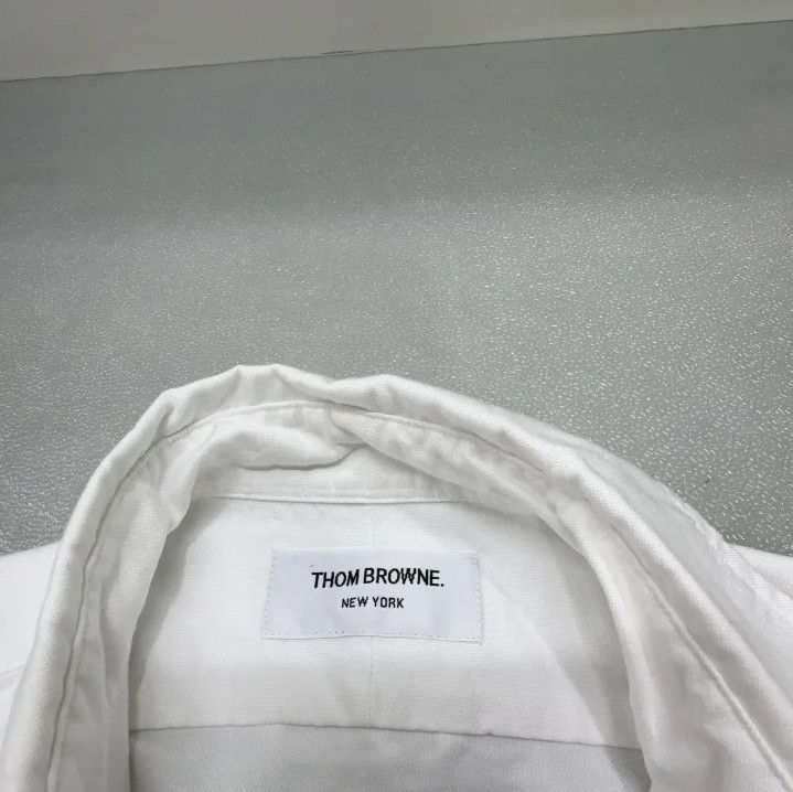 Thom Browne Thom Browne Classic Striped Long Sleeve Shirt Size US M / EU 48-50 / 2 - 4 Thumbnail