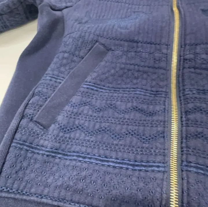 Thom Browne Thom Browne Hooded Casual Jacket in Blue Size US S / EU 44-46 / 1 - 9 Thumbnail