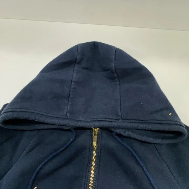 Thom Browne Thom Browne Classic Navy Zip-Up Hoodie Size US S / EU 44-46 / 1 - 7 Thumbnail