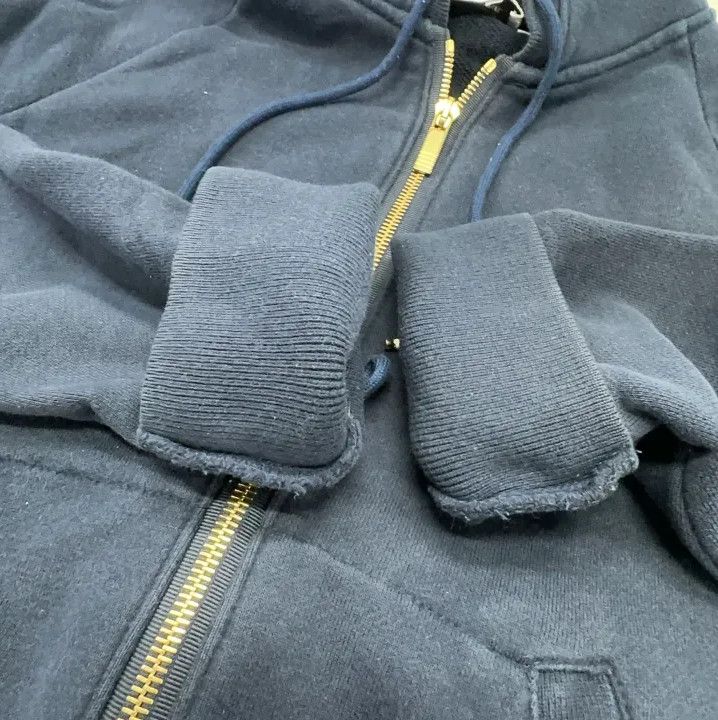 Thom Browne Thom Browne Classic Navy Zip-Up Hoodie Size US S / EU 44-46 / 1 - 13 Thumbnail