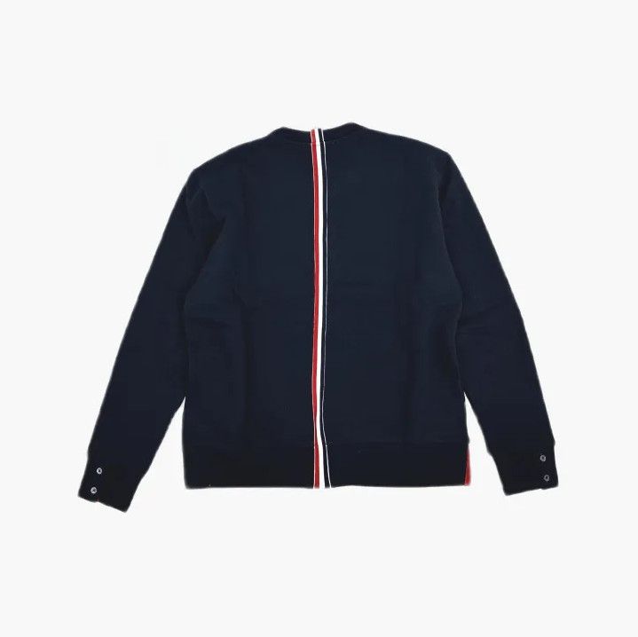 Thom Browne Thom Browne Navy Crew Neck Sweatshirt for Men Size US M / EU 48-50 / 2 - 3 Thumbnail