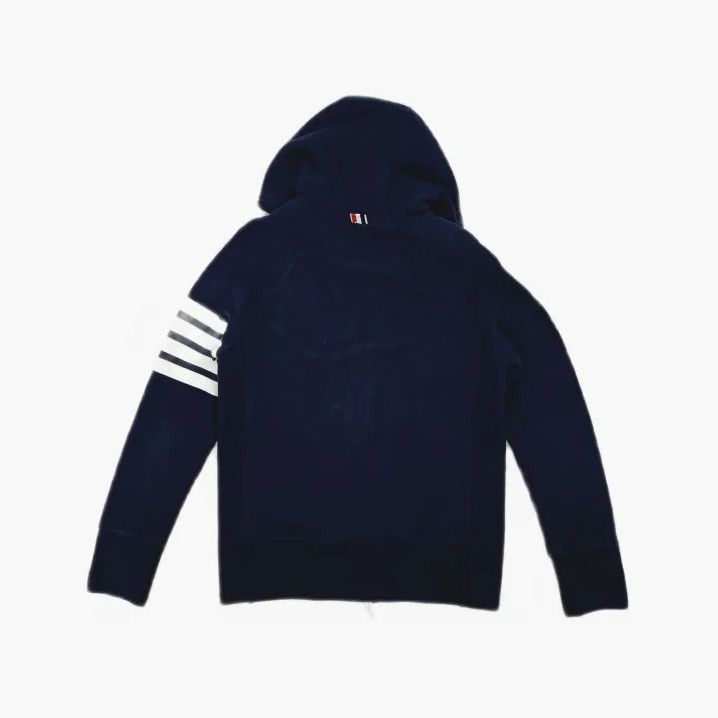 Thom Browne Thom Browne Classic Zipper Hooded Sweatshirt Size US M / EU 48-50 / 2 - 3 Thumbnail