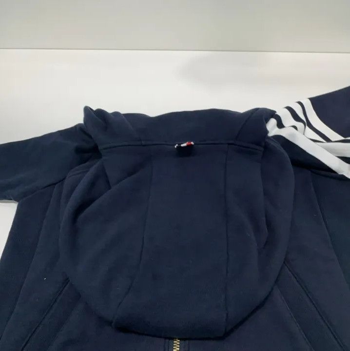 Thom Browne Thom Browne Classic Zipper Hooded Sweatshirt Size US M / EU 48-50 / 2 - 7 Thumbnail