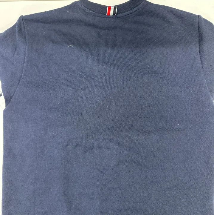 Thom Browne Thom Browne Classic Navy Sweatshirt for Men Size US S / EU 44-46 / 1 - 8 Thumbnail