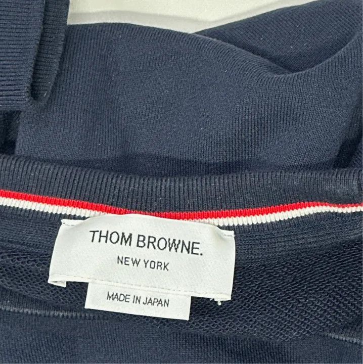 Thom Browne Thom Browne Classic Navy Sweatshirt for Men Size US S / EU 44-46 / 1 - 3 Thumbnail
