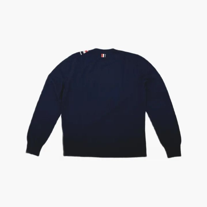 Thom Browne Thom Browne Navy Stripe Knit Sweater for Men Size US M / EU 48-50 / 2 - 3 Thumbnail