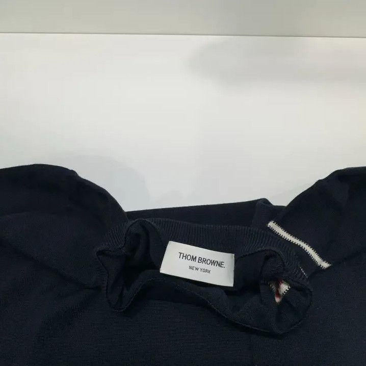 Thom Browne Thom Browne Navy Stripe Knit Sweater for Men Size US M / EU 48-50 / 2 - 6 Thumbnail