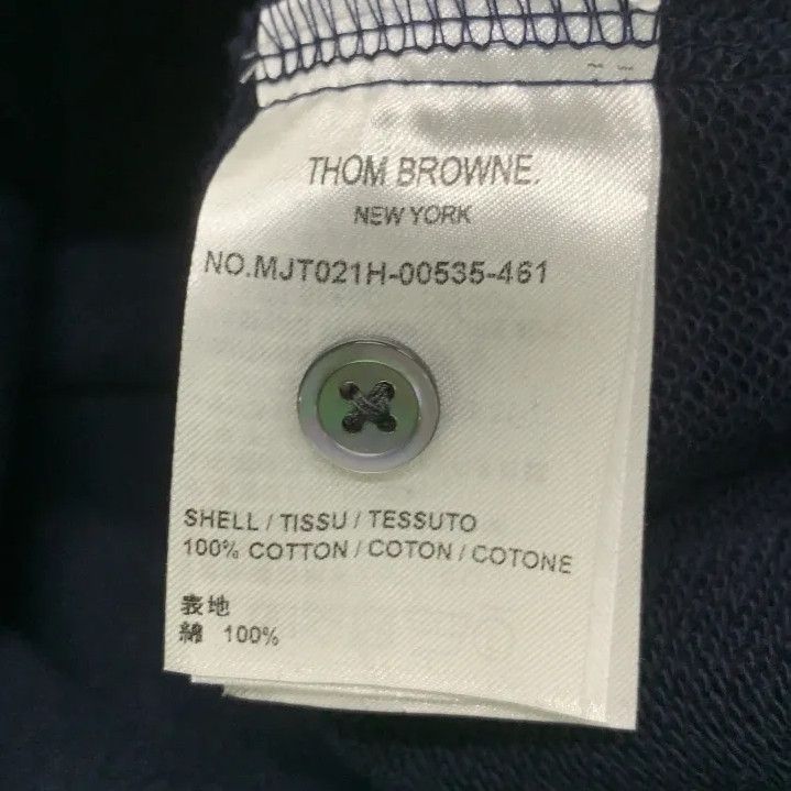 Thom Browne Thom Browne Classic Navy Blue Crew Sweatshirt Size US M / EU 48-50 / 2 - 4 Thumbnail