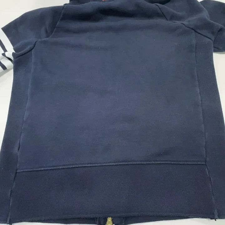 Thom Browne Thom Browne Navy Blue Zip-Up Jacket Size US L / EU 52-54 / 3 - 17 Thumbnail