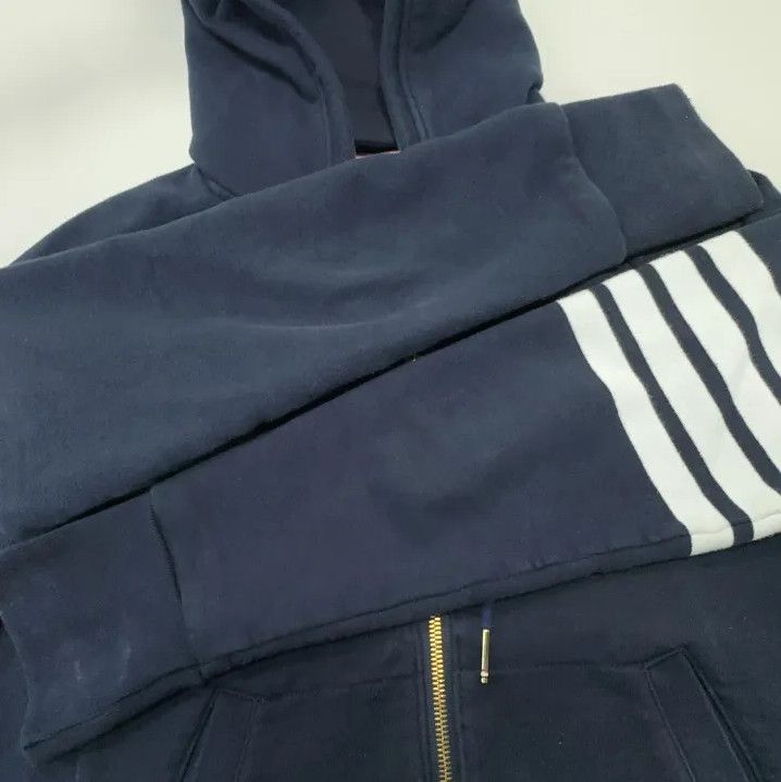 Thom Browne Thom Browne Navy Blue Zip-Up Jacket Size US L / EU 52-54 / 3 - 12 Thumbnail