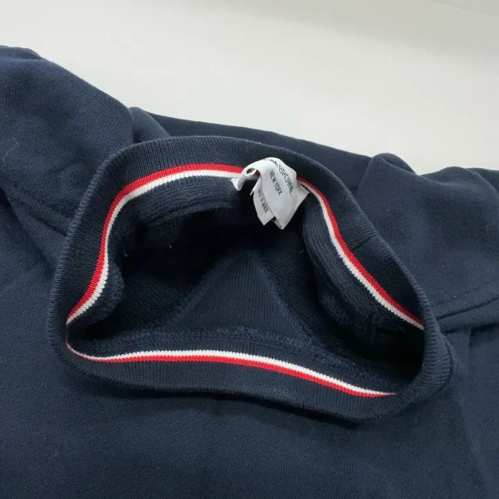 Thom Browne Thom Browne Classic Navy Sweatshirt with Stripes Size US S / EU 44-46 / 1 - 7 Thumbnail