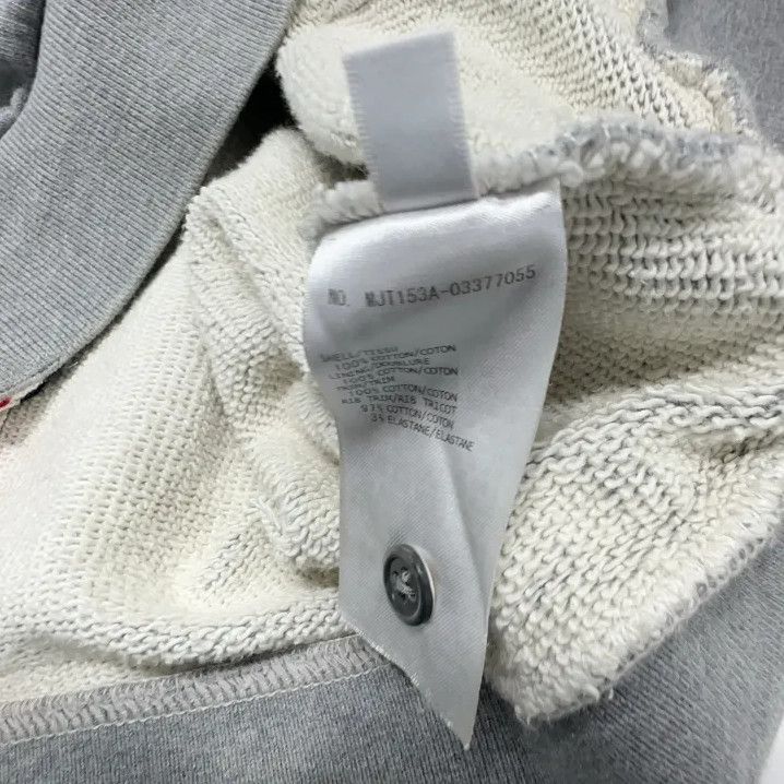 Thom Browne Thom Browne Gray Zip Hooded Sweatshirt for Men Size US XS / EU 42 / 0 - 6 Thumbnail