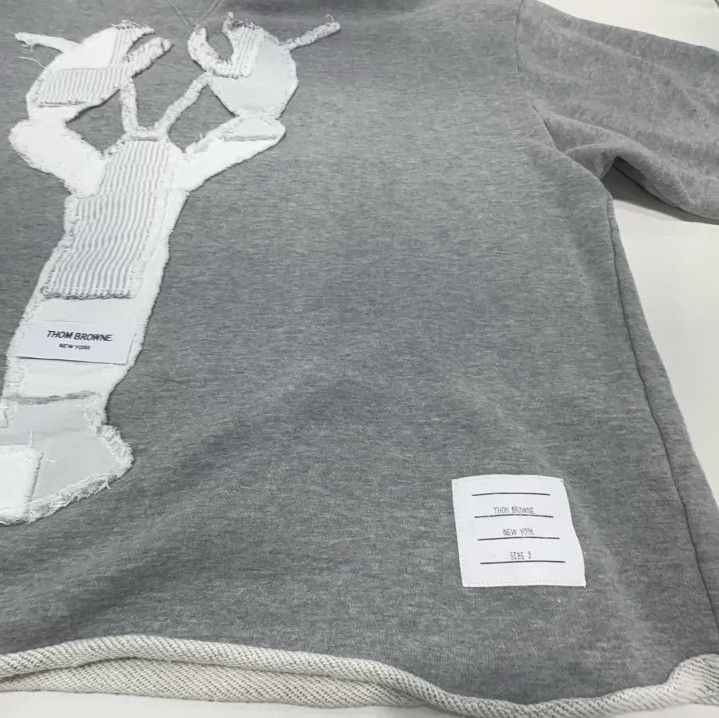 Thom Browne Thom Browne Lobster Patch Sweatshirt Size US M / EU 48-50 / 2 - 7 Thumbnail