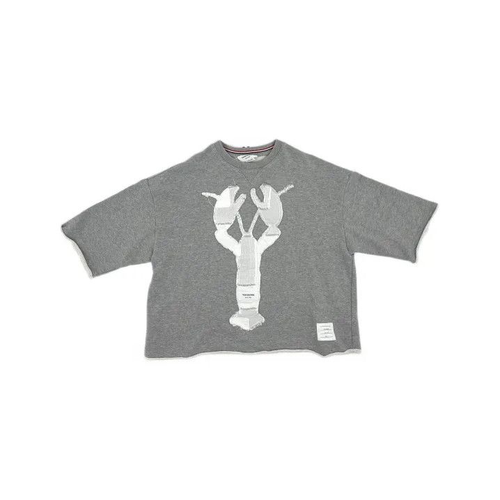 Thom Browne Thom Browne Lobster Patch Sweatshirt Size US M / EU 48-50 / 2 - 2 Thumbnail