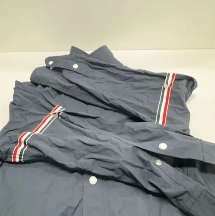 Thom Browne Thom Browne Classic Three-Stripe Long Sleeve Shirt Size US M / EU 48-50 / 2 - 11 Thumbnail