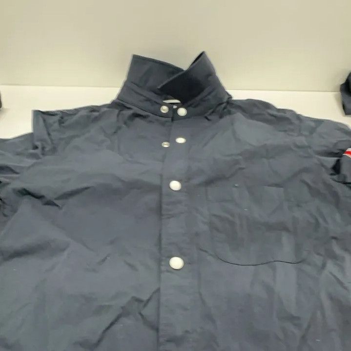 Thom Browne Thom Browne Classic Three-Stripe Long Sleeve Shirt Size US M / EU 48-50 / 2 - 13 Thumbnail
