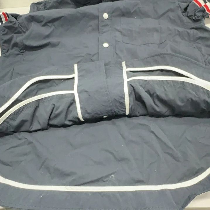 Thom Browne Thom Browne Classic Three-Stripe Long Sleeve Shirt Size US M / EU 48-50 / 2 - 12 Thumbnail