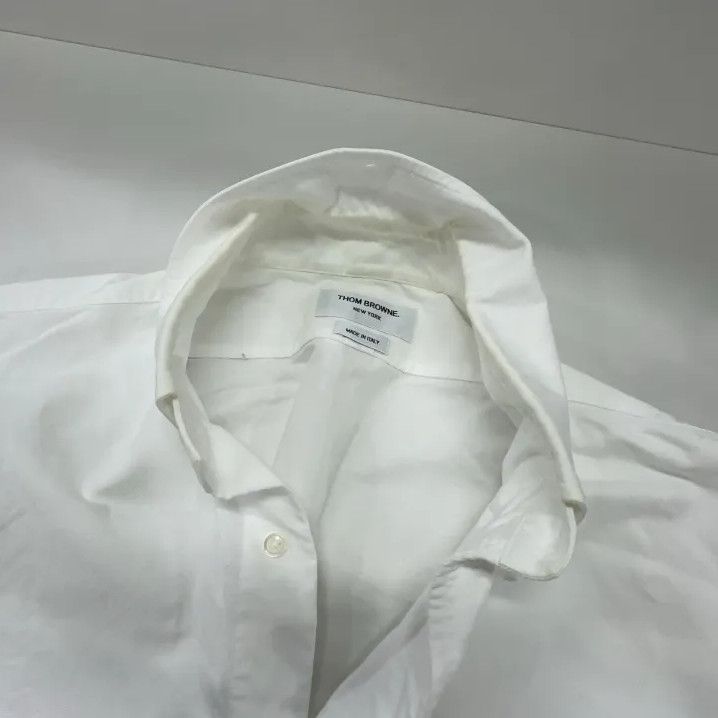 Thom Browne Thom Browne Classic Long Sleeve Shirt for Men Size US M / EU 48-50 / 2 - 6 Thumbnail