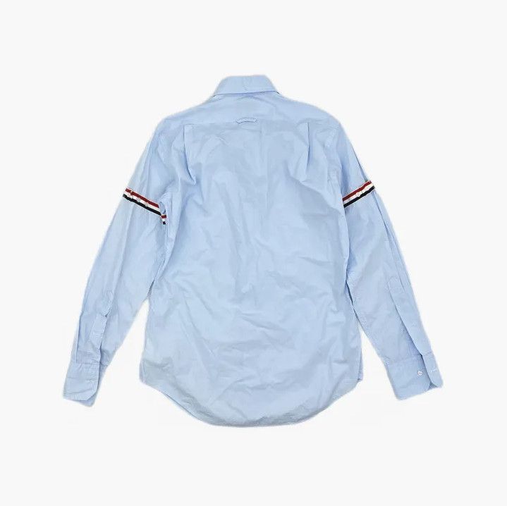 Thom Browne Thom Browne Long Sleeve Button-Up Shirt in Light Blue Size US S / EU 44-46 / 1 - 3 Thumbnail