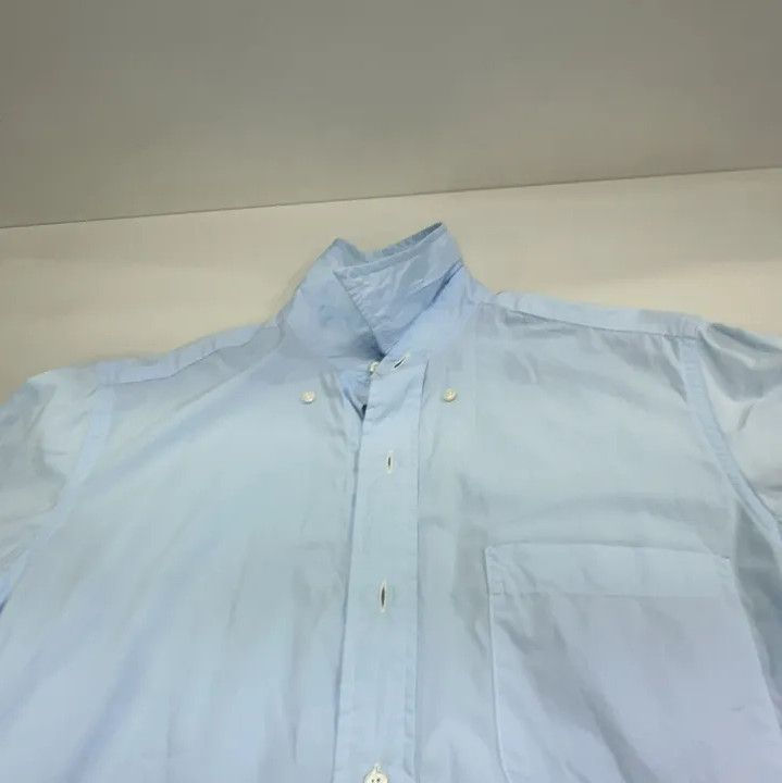 Thom Browne Thom Browne Long Sleeve Button-Up Shirt in Light Blue Size US S / EU 44-46 / 1 - 9 Thumbnail