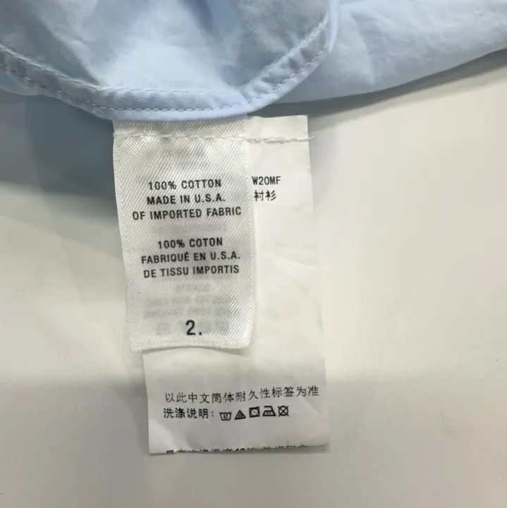 Thom Browne Thom Browne Long Sleeve Button-Up Shirt in Light Blue Size US S / EU 44-46 / 1 - 5 Thumbnail