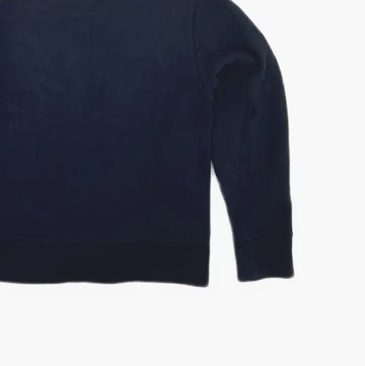 Thom Browne Thom Browne Classic Navy Blue Crewneck Sweatshirt Size US L / EU 52-54 / 3 - 6 Thumbnail