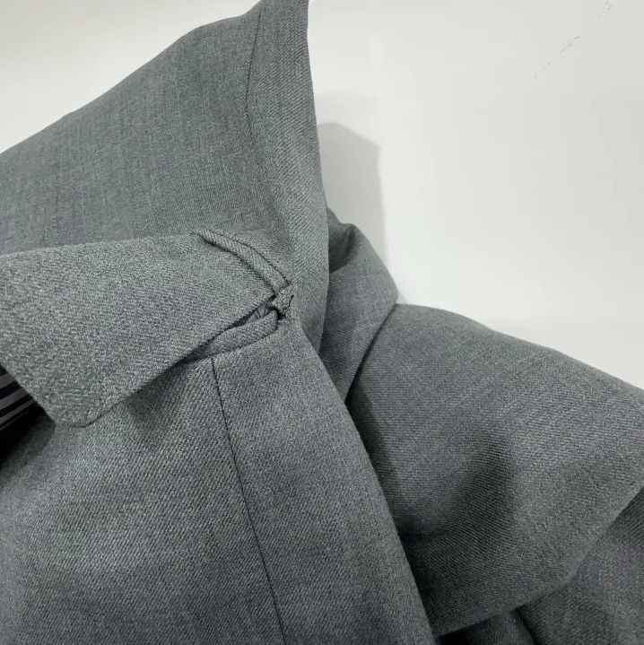 Thom Browne Thom Browne Gray Single-Breasted Long Sleeve Blazer Size US L / EU 52-54 / 3 - 7 Thumbnail