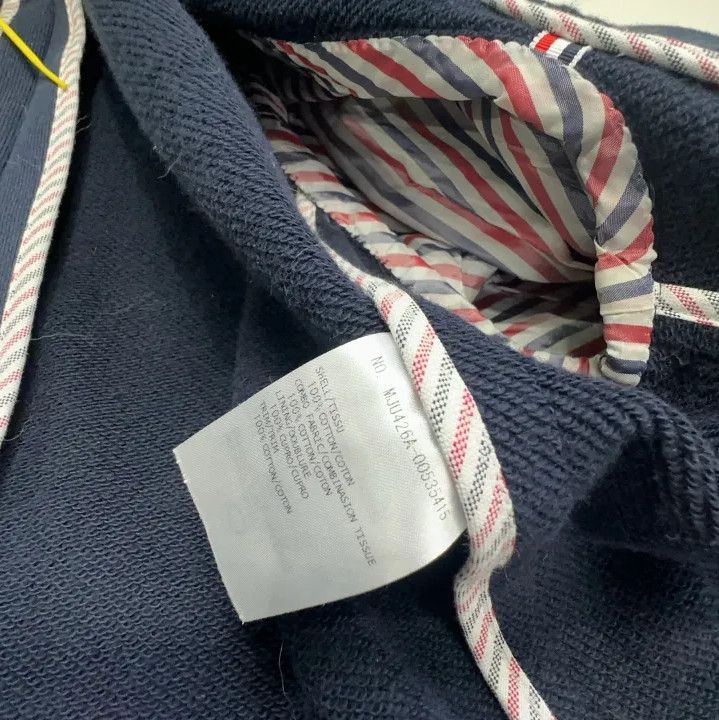 Thom Browne Thom Browne Navy Blue Button-Up Blazer Size US M / EU 48-50 / 2 - 6 Thumbnail