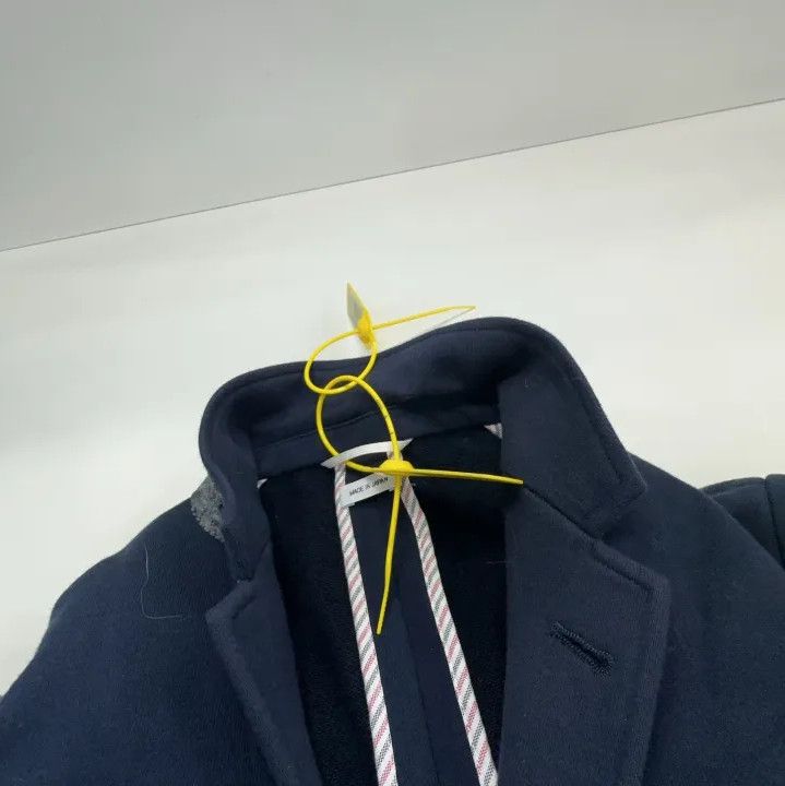 Thom Browne Thom Browne Navy Blue Button-Up Blazer Size US M / EU 48-50 / 2 - 8 Thumbnail