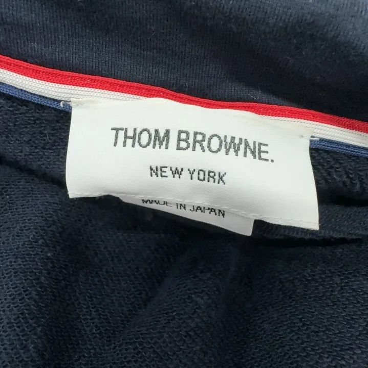 Thom Browne Thom Browne Classic Hooded Sweatshirt for Men Size US M / EU 48-50 / 2 - 6 Thumbnail