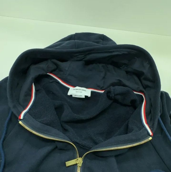 Thom Browne Thom Browne Classic Hooded Sweatshirt for Men Size US M / EU 48-50 / 2 - 8 Thumbnail