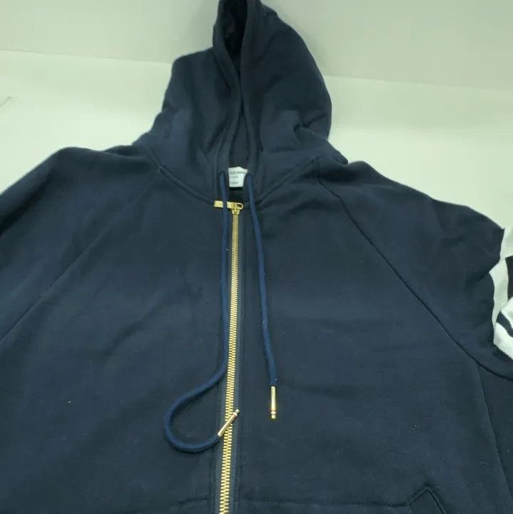 Thom Browne Thom Browne Classic Hooded Sweatshirt for Men Size US M / EU 48-50 / 2 - 9 Thumbnail