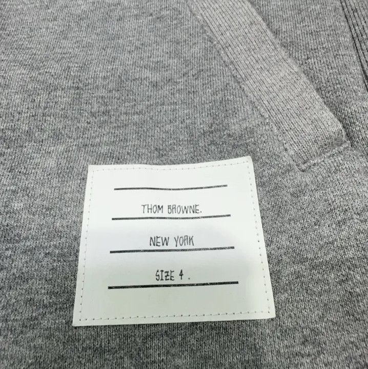 Thom Browne Thom Browne Gray IVY Boy Zip Hoodie Size US L / EU 52-54 / 3 - 5 Thumbnail