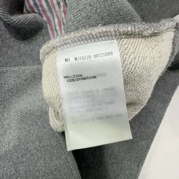 Thom Browne Thom Browne Gray IVY Boy Zip Hoodie Size US L / EU 52-54 / 3 - 6 Thumbnail