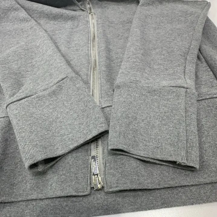 Thom Browne Thom Browne Gray IVY Boy Zip Hoodie Size US L / EU 52-54 / 3 - 12 Thumbnail