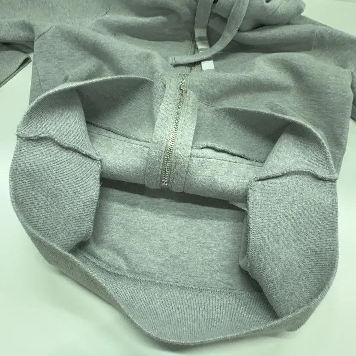 Thom Browne Thom Browne Gray Zippered Hoodie for Men Size US M / EU 48-50 / 2 - 9 Thumbnail
