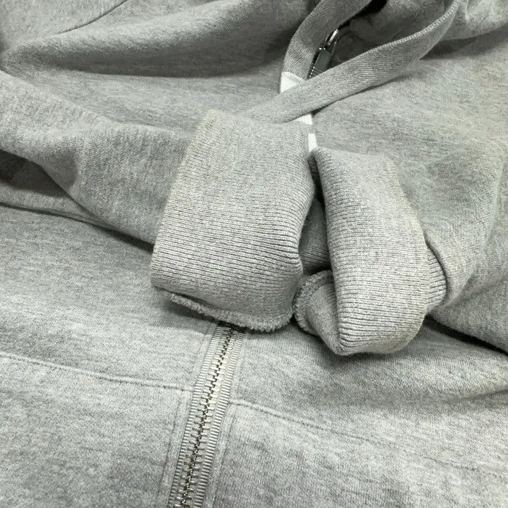 Thom Browne Thom Browne Gray Zippered Hoodie for Men Size US M / EU 48-50 / 2 - 11 Thumbnail