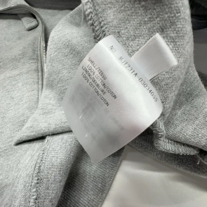 Thom Browne Thom Browne Gray Zippered Hoodie for Men Size US M / EU 48-50 / 2 - 4 Thumbnail